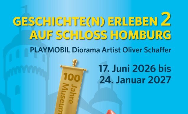 Exposición Playmobil en el castillo de Homburg: 100 años de museo contados con dioramas Exposición Playmobil Geschichten erleben 2 en el castillo de Homburg, Nümbrecht