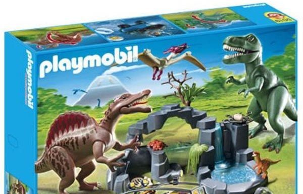 Playmobil 5019 expedicion dino con vehiculo anfibio