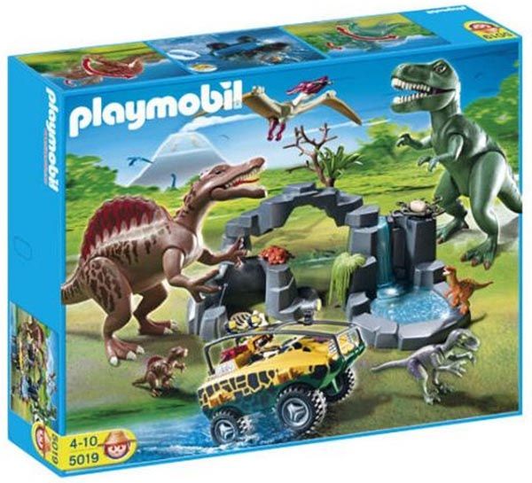 Playmobil 5019 Expedicion Dino con vehiculo anfibio Playmobil 5019 expedicion dino con vehiculo anfibio