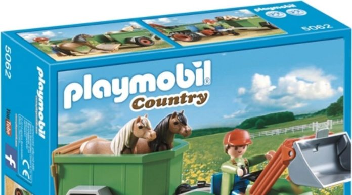 Playmobil 5062 Tractor con remolque de ponis