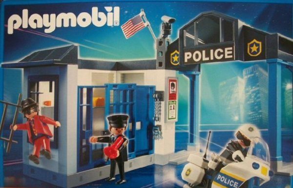 Playmobil 5795 Set de Policía con Calabozo – Policía 2006 – El Mundo Click Playmobil 5795 Set de Policía con Calabozo