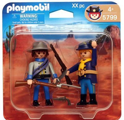 Playmobil 5799 Duo Pack Soldados de la Guerra de Secesión – Oeste 2008