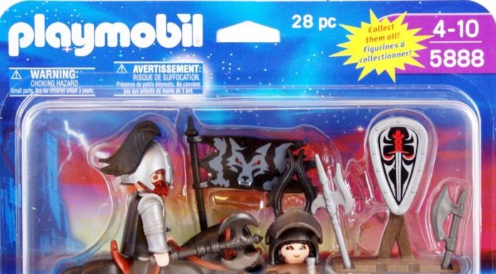 Playmobil 5888 Duo Pack Guerreros Lobo – Caballeros 2009 Playmobil 5888 Duo Pack Guerreros Lobo