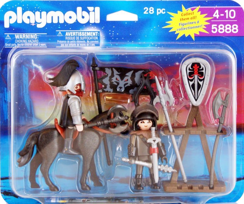 Playmobil 5888 Duo Pack Guerreros Lobo Playmobil 5888 Duo Pack Guerreros Lobo