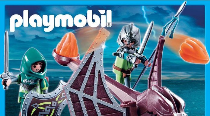 Playmobil 5911 Catapulta del Dragón Verde – Caballeros 2011 – El Mundo Click Playmobil 5911 Catapulta del Dragón Verde