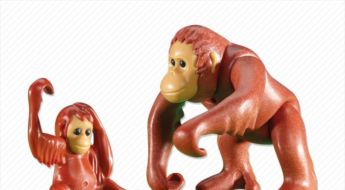 Playmobil 6200 Orangután con cría – Zoo 2011 – El Mundo Click Playmobil 6200 Orangután con cría