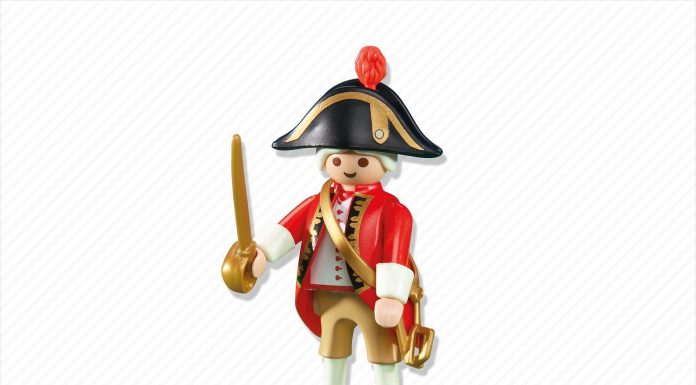 Playmobil 6228 Capitán de los soldados ingleses