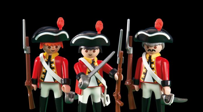 Playmobil 6229 3 soldados ingleses