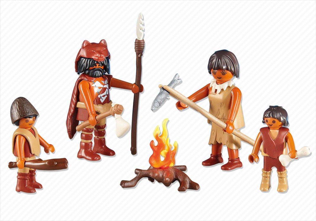 Playmobil 6242 Familia de la Edad de Piedra