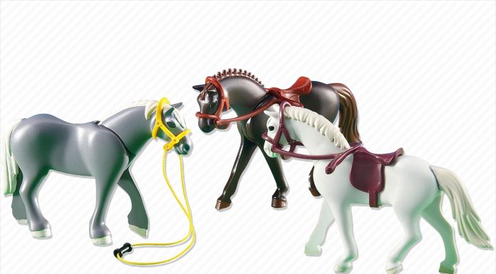 Playmobil 6257 3 caballos