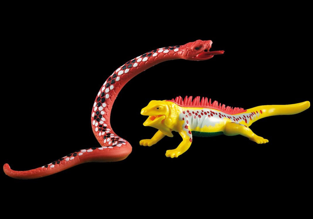 Playmobil 6261 Serpiente gigante y lagarto
