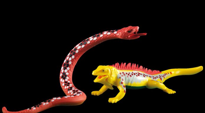 Playmobil 6261 Serpiente gigante y lagarto