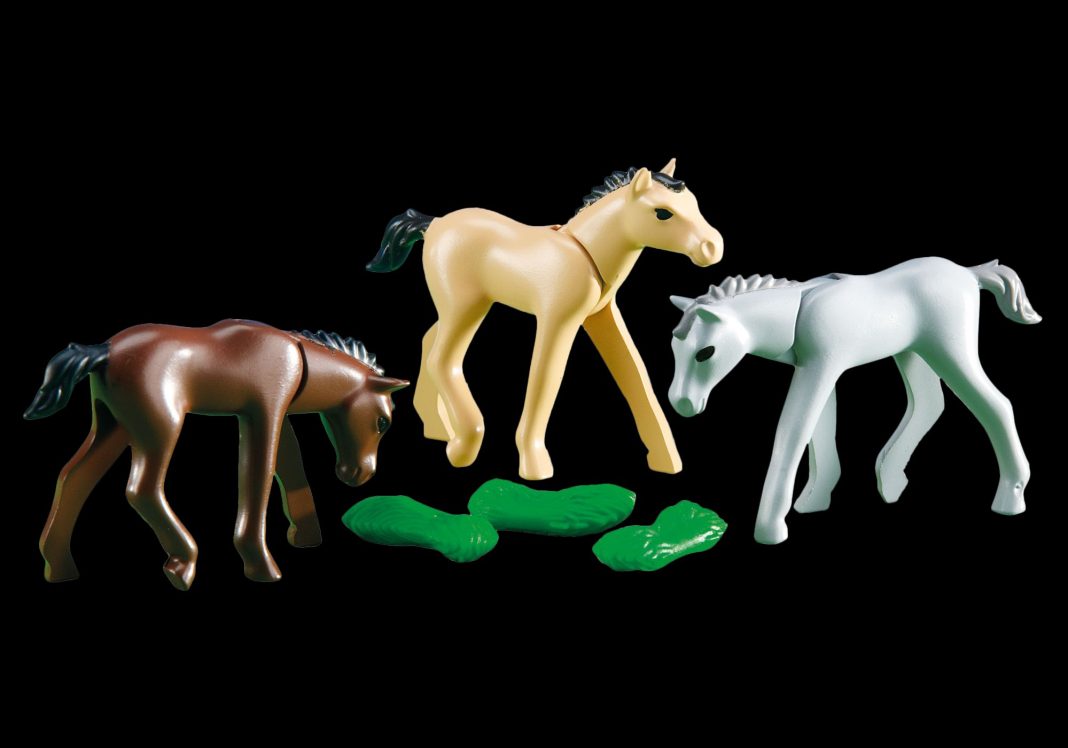 Playmobil 6263 3 potros con comida Playmobil 6263 3 potros con comida