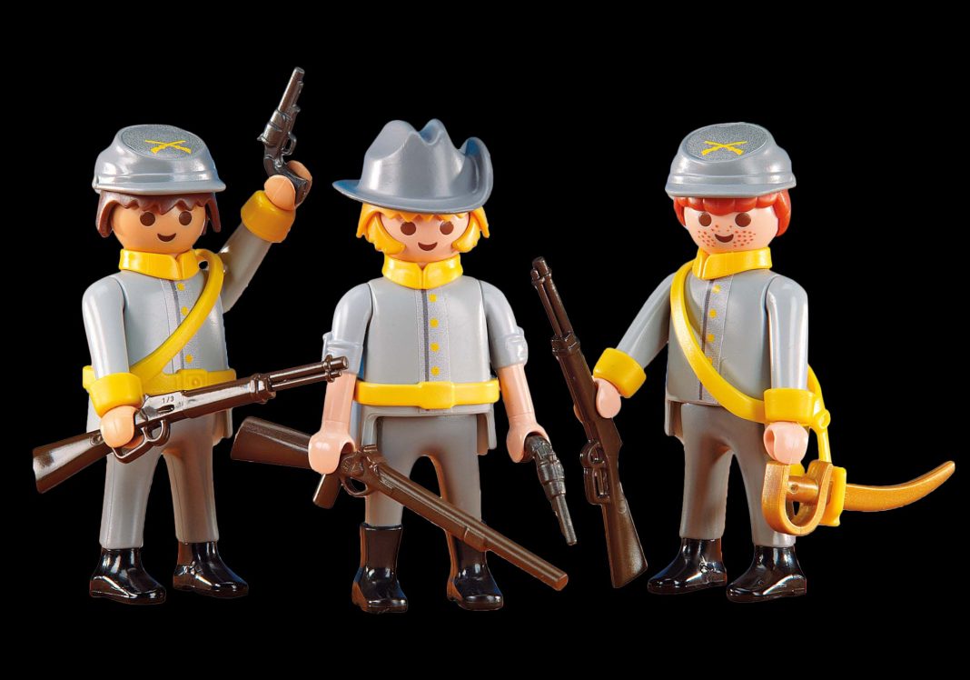 Playmobil 6276 3 soldados confederados Playmobil 6276 3 soldados confederados