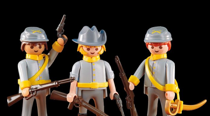 Playmobil 6276 3 soldados confederados