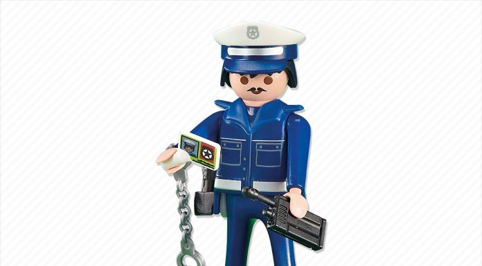 Playmobil 6284 Jefe de policía azul