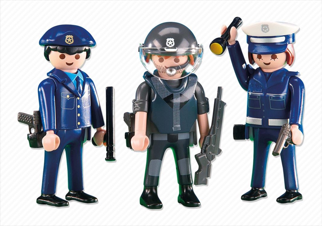 Playmobil 6285 3 policías azules Playmobil 6285 3 policías azules