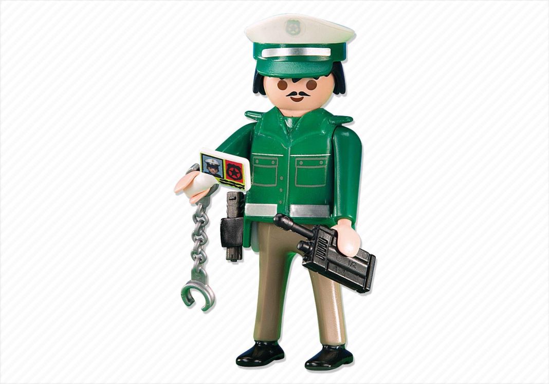 Playmobil 6286 Jefe de policía verde