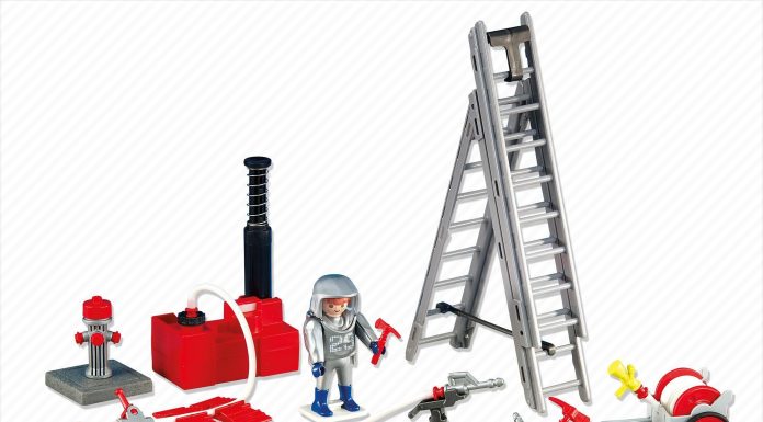 Playmobil 6288 Bombero con equipo de extinción