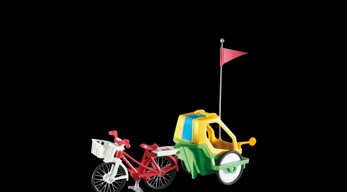 Playmobil 6388 Bicicleta con remolque infantil