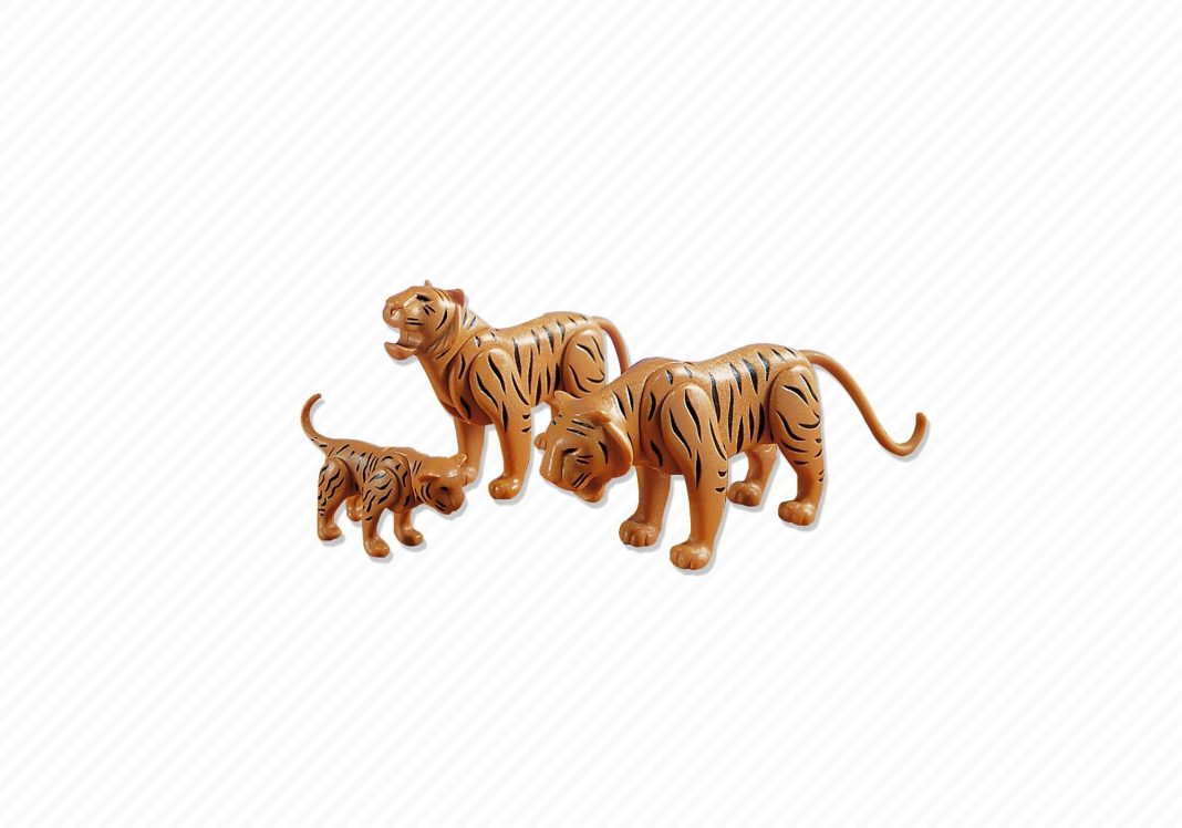 Playmobil 7037 2 tigres con cría Playmobil 7037 2 tigres con cría