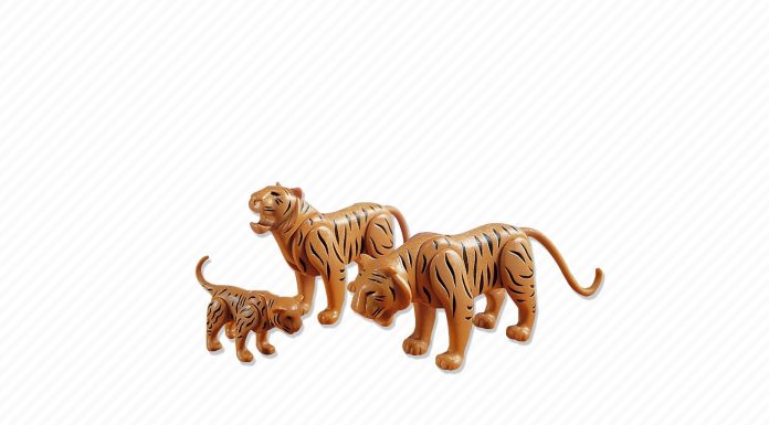 Playmobil 7037 2 tigres con cría – Zoo 1994 – El Mundo Click Playmobil 7037 2 tigres con cría