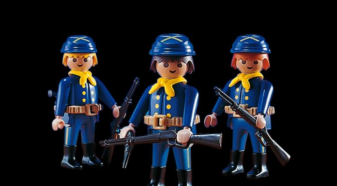 Playmobil 7047 3 soldados nordistas – Oeste 1996 – El Mundo Click Playmobil 7047 3 soldados nordistas