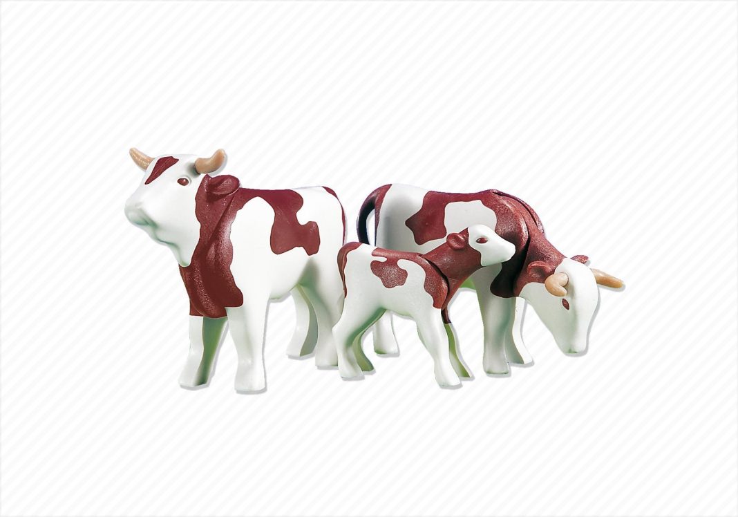 Playmobil 7079 2 vacas con ternero Playmobil 7079 2 vacas con ternero