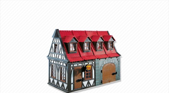 Playmobil 7145 Casa medieval con establo – Casas antiguas 1996 – El Mundo Click Playmobil 7145 Casa medieval con establo