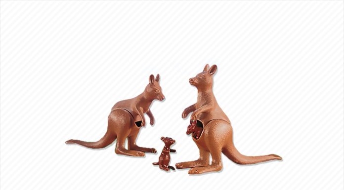 Playmobil 7226 Canguros con crías – Zoo 1998 – El Mundo Click Playmobil 7226 Canguros con crías