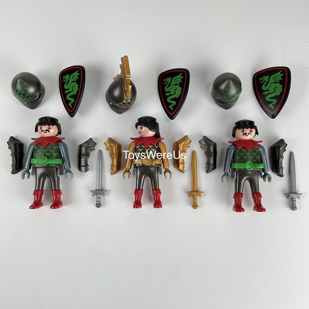 Playmobil 7254 Tres Caballeros del Dragon Playmobil 7254 tres caballeros del dragon