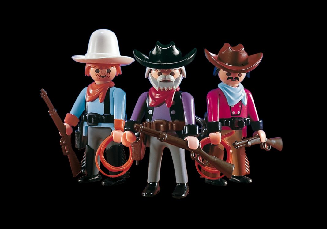 Playmobil 7273 3 vaqueros Playmobil 7273 3 vaqueros