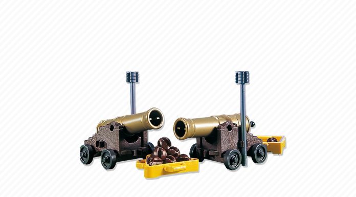 Playmobil 7274 2 cañones para el barco pirata