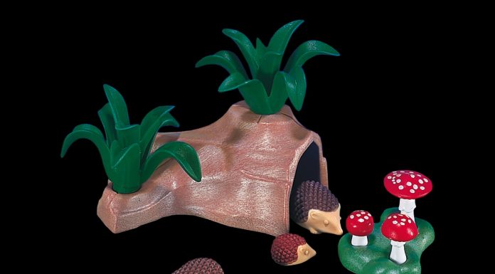 Playmobil 7343 Familia de erizos con cueva – Bosque 2001 – El Mundo Click Playmobil 7343 Familia de erizos con cueva
