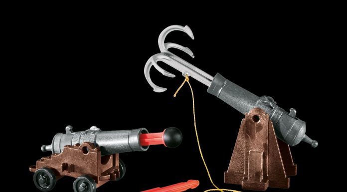 Playmobil 7373 2 cañones con arpón