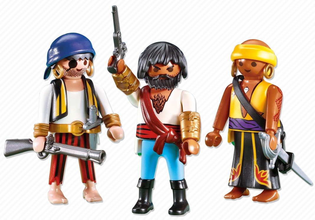 Playmobil 7381 3 piratas
