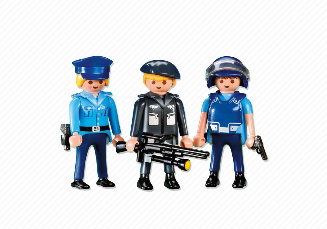 Playmobil 7385 3 policías
