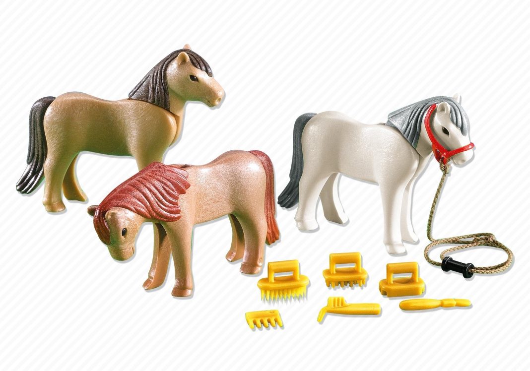 Playmobil 7435 3 ponis con accesorios Playmobil 7435 3 ponis con accesorios