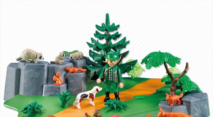 Playmobil 7494 Claro del bosque con guarda – Bosque 2010 – El Mundo Click Playmobil 7494 Claro del bosque con guarda