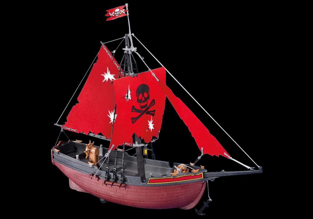 Playmobil 7518 Goleta corsaria roja