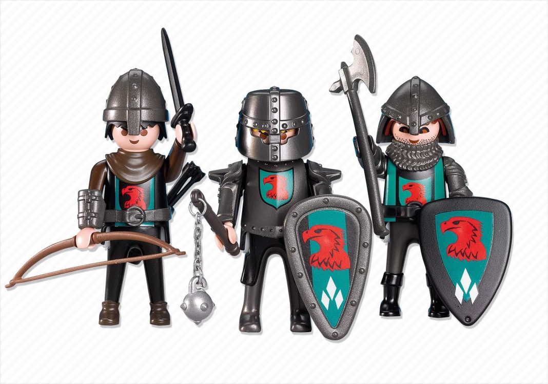 Playmobil 7537 3 caballeros del halcón Playmobil 7537 3 caballeros del halcón