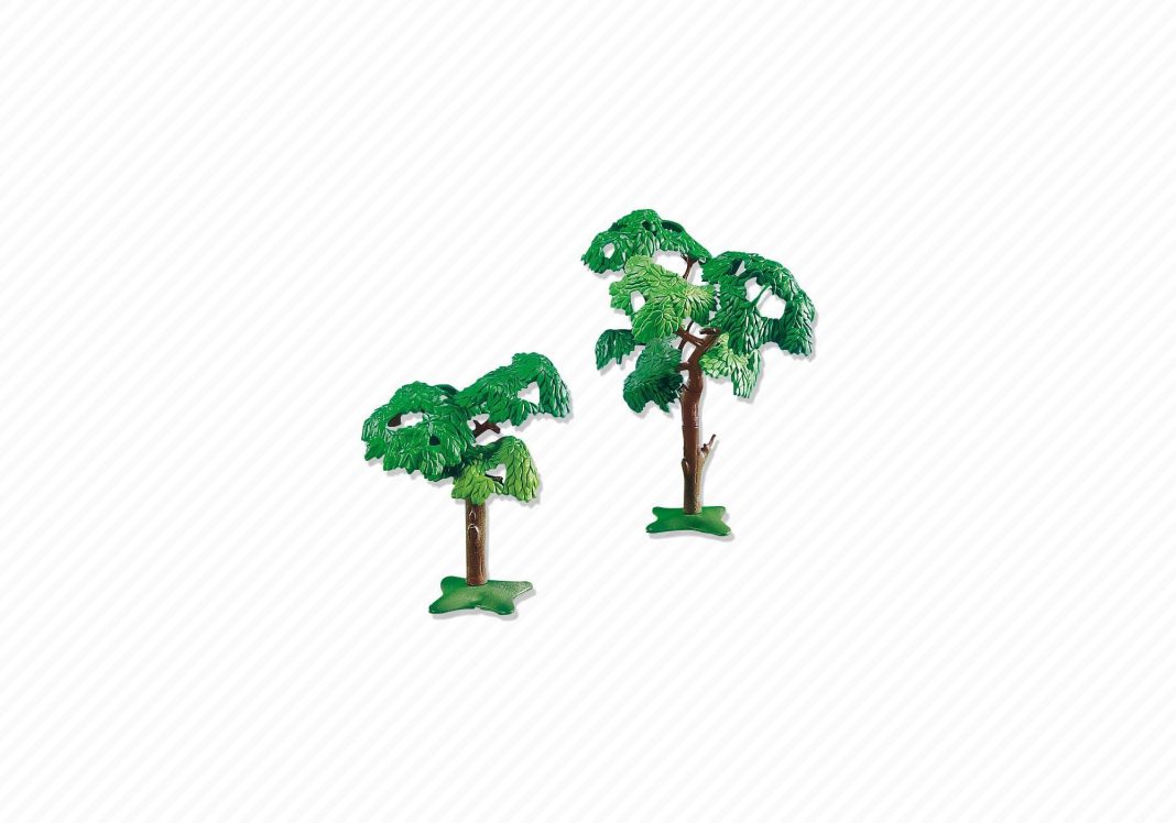 Playmobil 7632 2 árboles de hoja ancha Playmobil 7632 2 árboles de hoja ancha