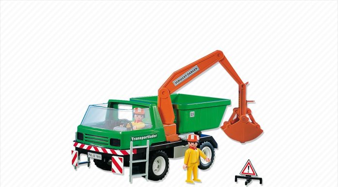 Playmobil 7655 Camión de obras – Construcción 2003 – El Mundo Click Playmobil 7655 Camión de obras