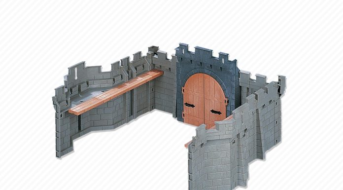 Playmobil 7836 Muro B para el castillo del rey – Caballeros 2006 – El Mundo Click Playmobil 7836 Muro B para el castillo del rey