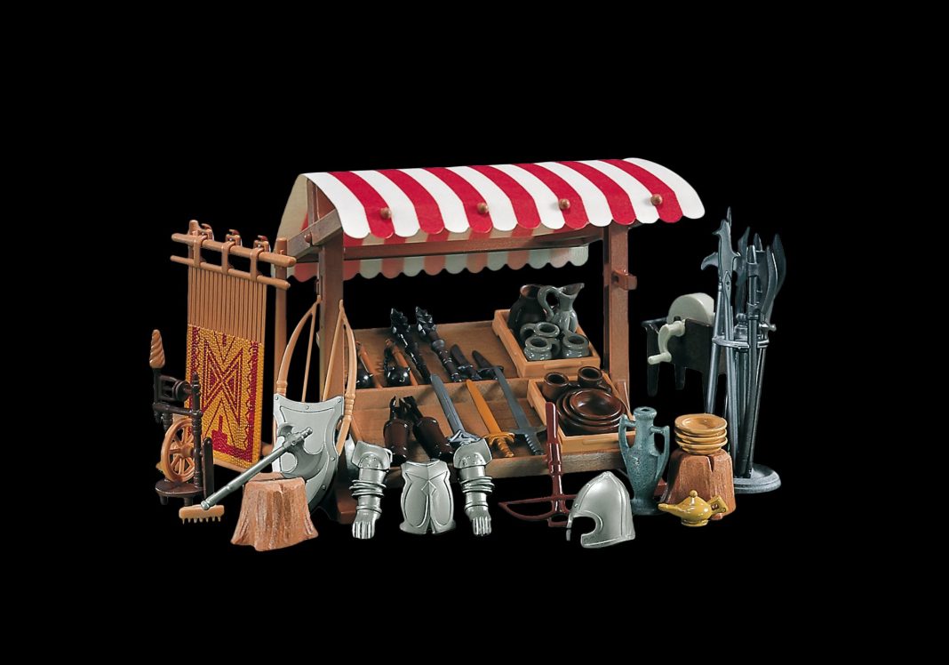 Playmobil 7855 Puesto de mercado medieval Playmobil 7855 Puesto de mercado medieval