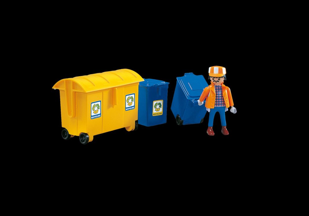 Playmobil 7860 Barrendero con contenedores
