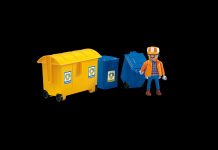 Playmobil 7860 Barrendero con contenedores – Servicios urbanos 2006 – El Mundo Click Playmobil 7860 Barrendero con contenedores