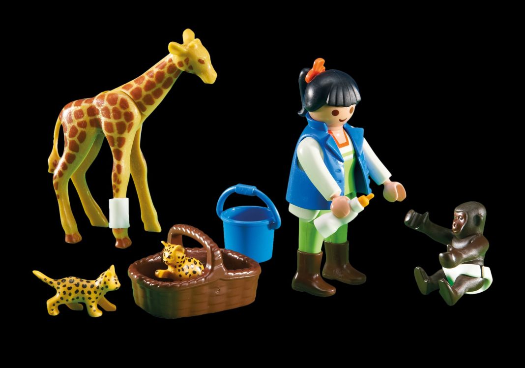 Playmobil 7970 Cuidadora con crías