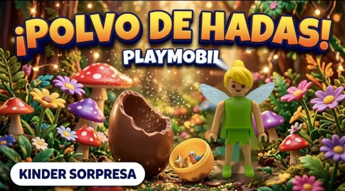 Playmobil Campanilla Kinder Sorpresa Maxi – Kinder Disney 2026 (VSB11) playmobil disney campanilla