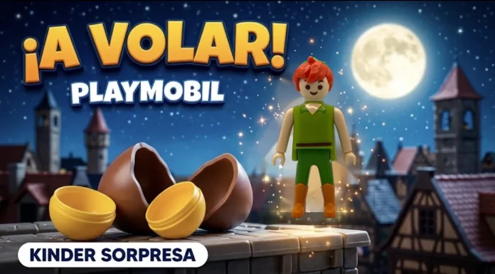 Playmobil Peter Pan Kinder Sorpresa Maxi – Kinder Disney 2026 (VSB12) playmobil disney peter pan